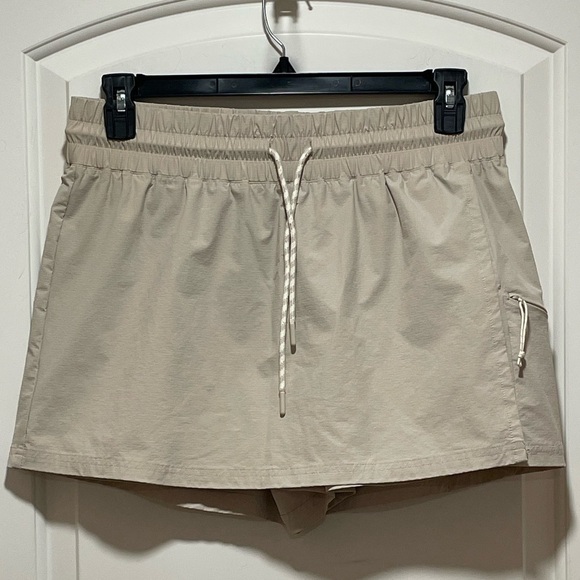 Avalanche Pants - Avalanche Women's Athletic Shorts in Tan